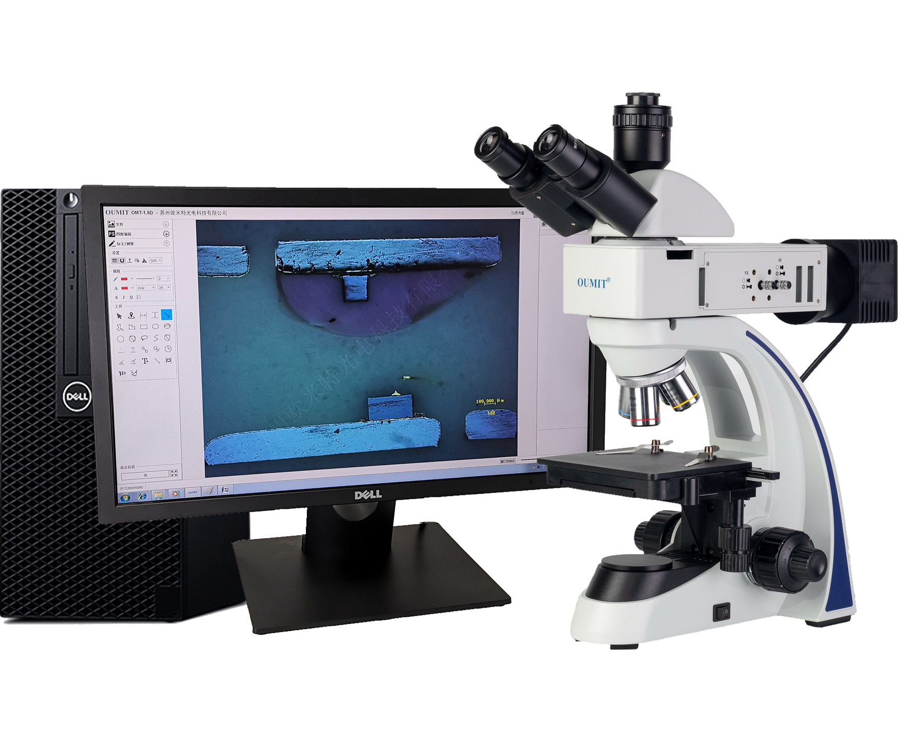上海OMT-RT高倍熔深測量顯微鏡